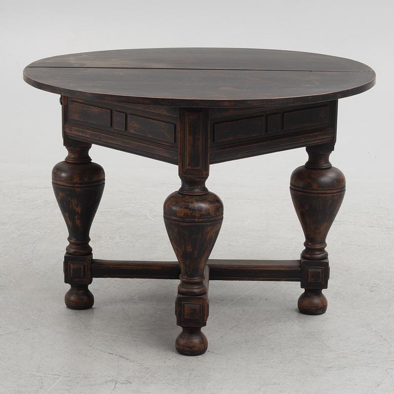 A Baroque style table, 19th Century.