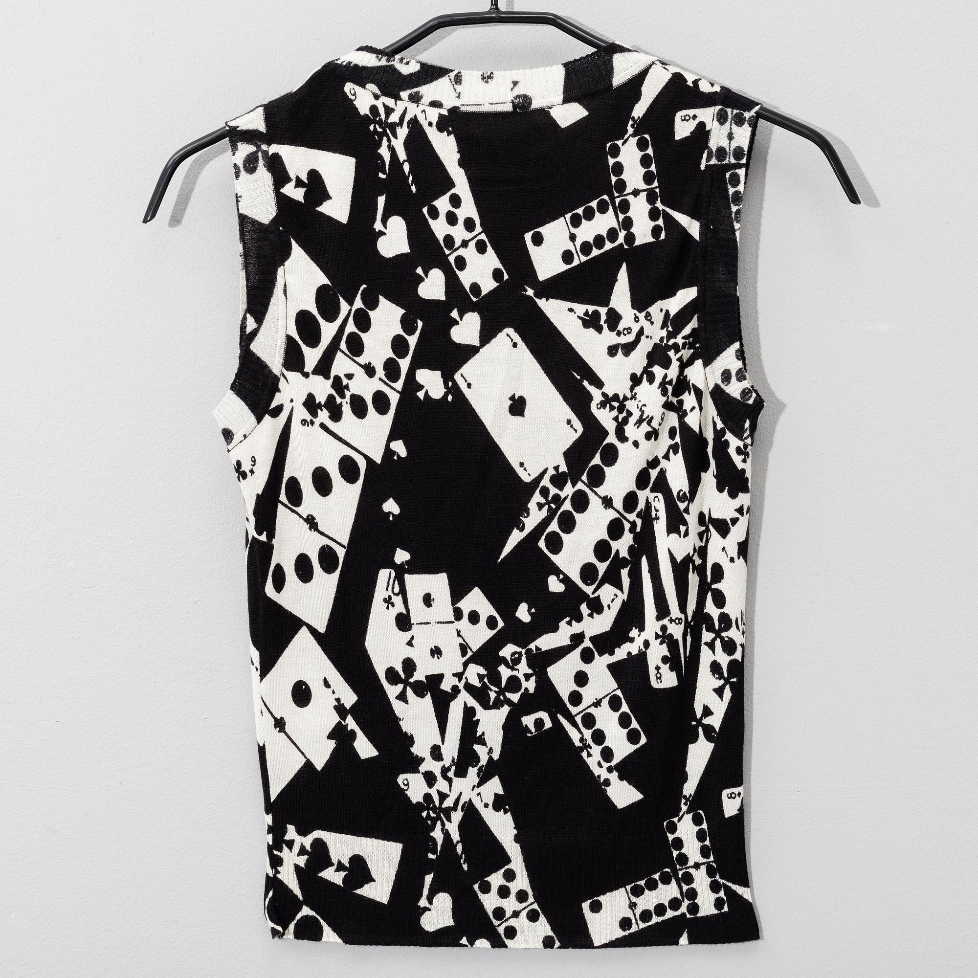 CHRISTIAN DIOR, jumperset, 2 delar, fransk storlek 42.