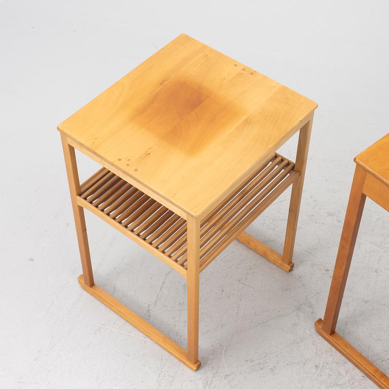 Carl Malmsten, satsbord, 3 delar, "Släden", Åfors Möbelfabriks AB.