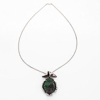 Reino Saastamoinen, hänge, zoisit, silver, 1975.
