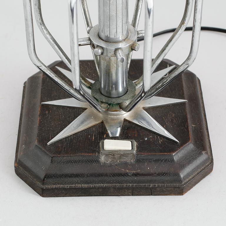 BORDSLAMPA, 1900-talets första hälft.