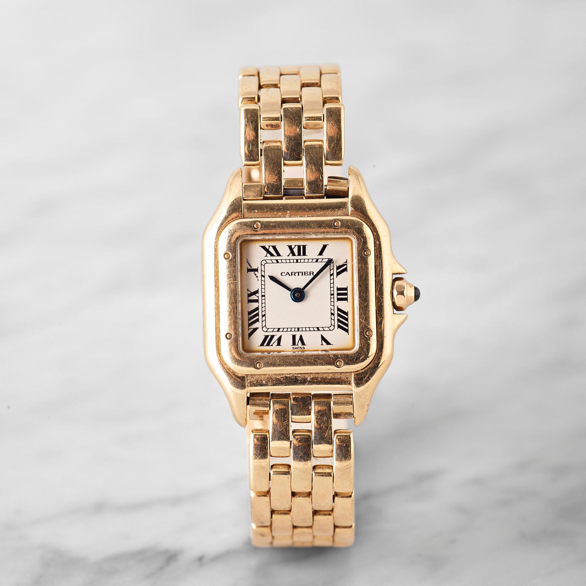 CARTIER, Panthère, 22 x 22 (30) mm.