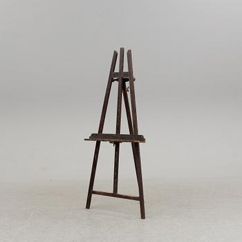 an easel from around 1900.