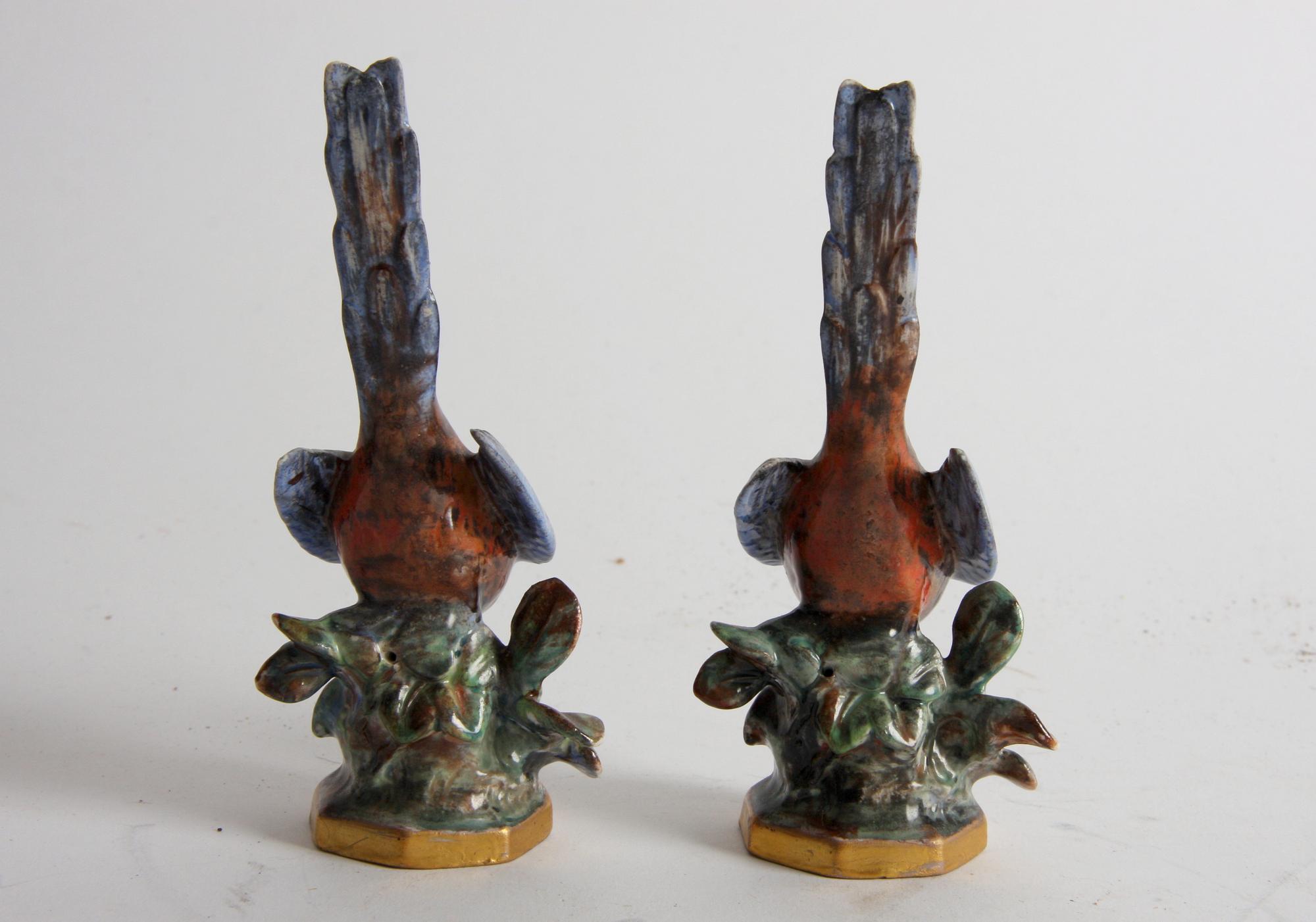 FIGURINER, ett par, porslin.
