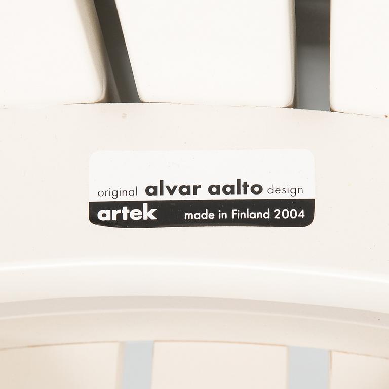 Alvar Aalto and Aino Aalto, a 5-piece 'Aurinko' (Sun-series) garden furniture suite for Artek 2008.
