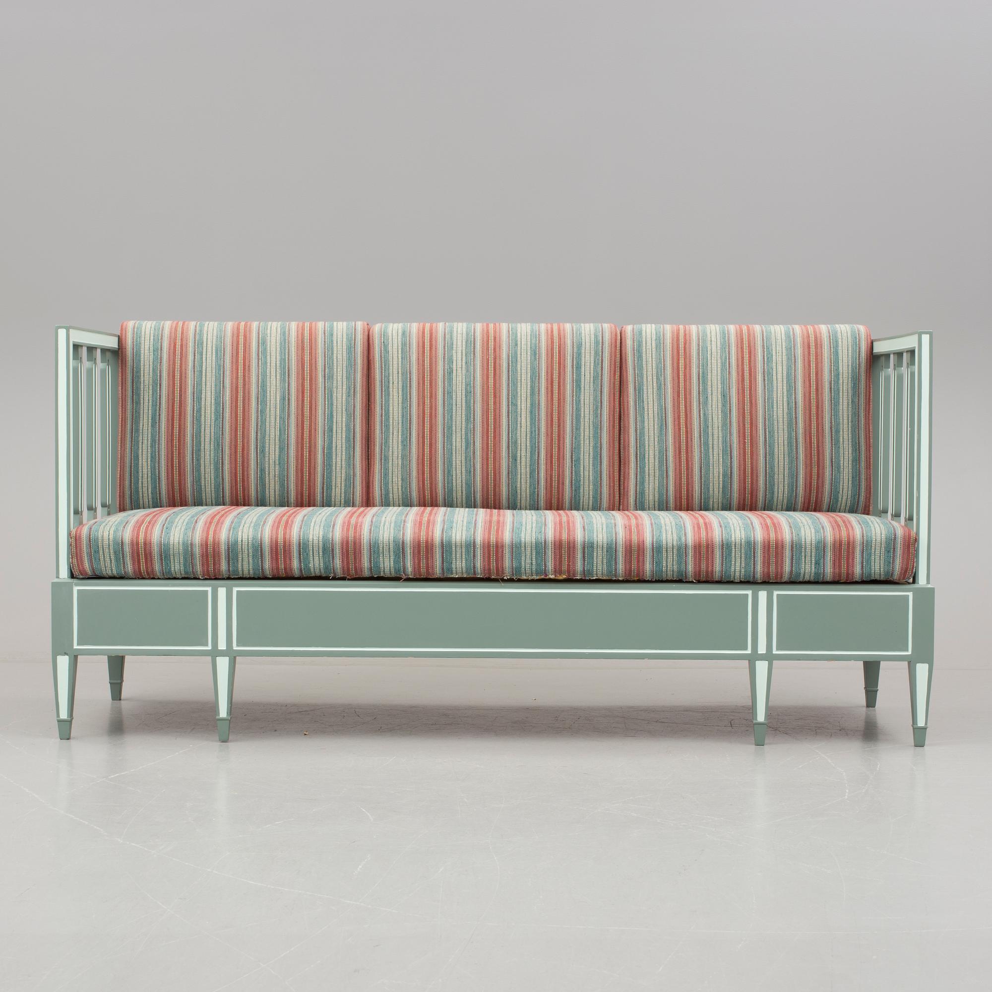 SOFFA, "Ingrid", Carl Malmsten, AB Svenska Möbelfabrikerna, Bodafors, 1920-tal.