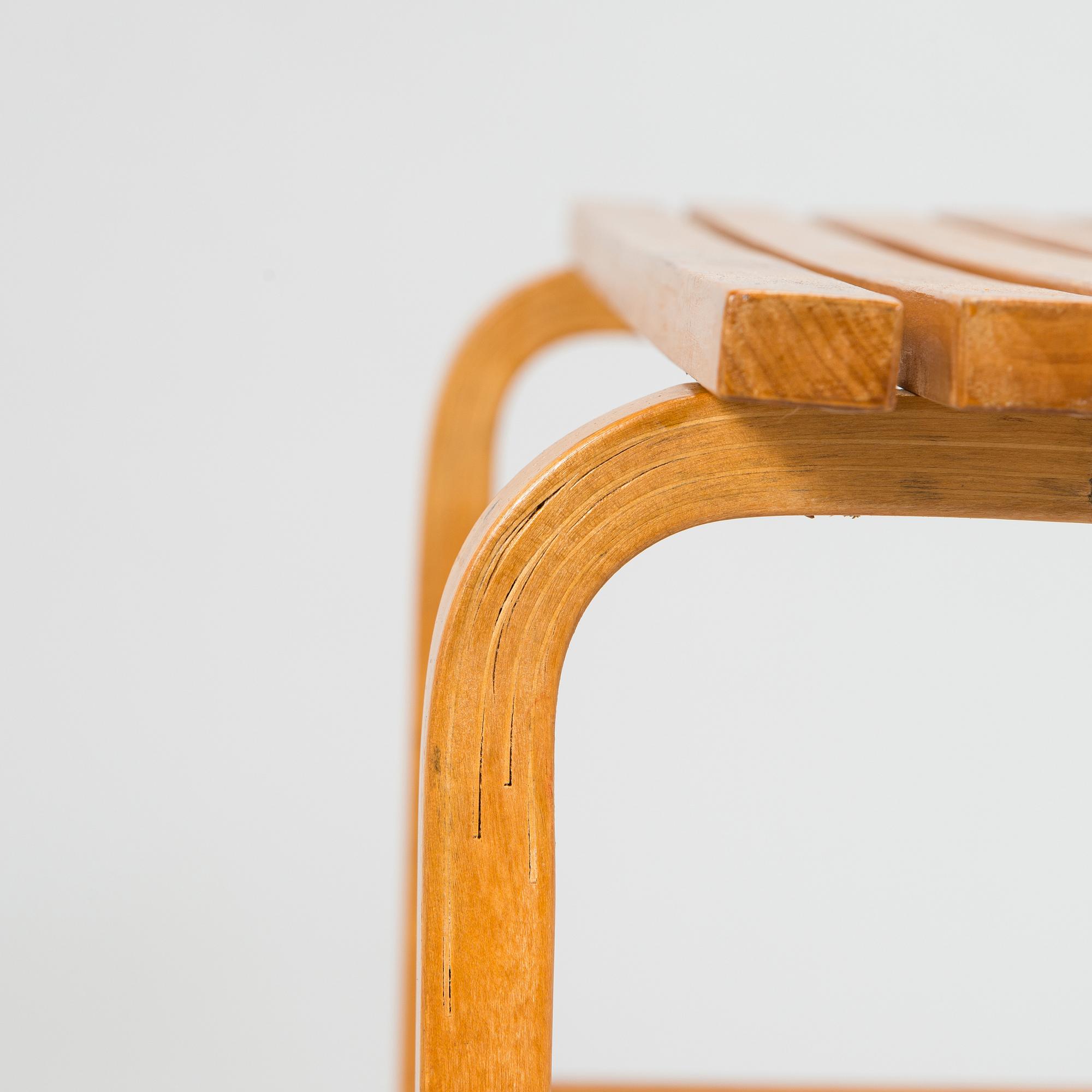 Alvar Aalto, a 1950s '107'  flower table for O.Y. Huonekalu-ja Rakennustyötehdas A.B.