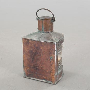 A 20th century ship's lantern by C.M Hammar.