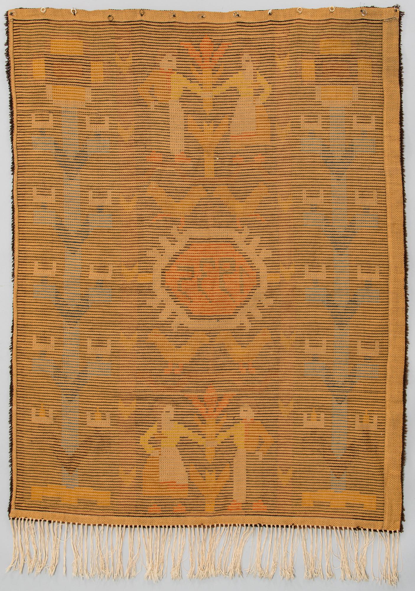 A 1935's Finnish ryijy, ca 170 x 130 cm.