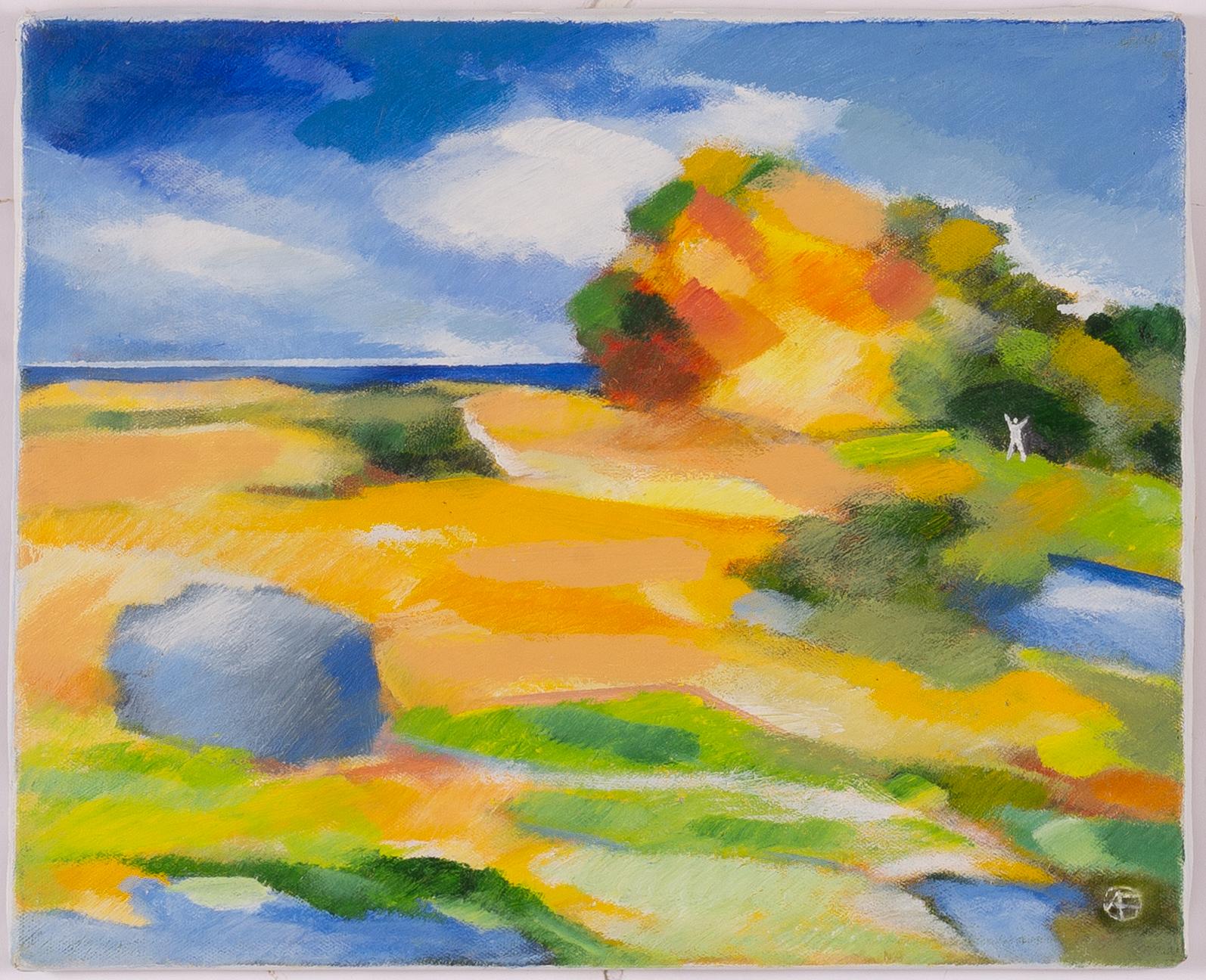 Anita Fröding,  "Höstvandraren".