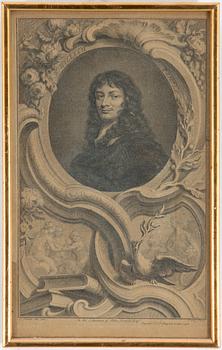 A collection of 38 18-19th century etchings.