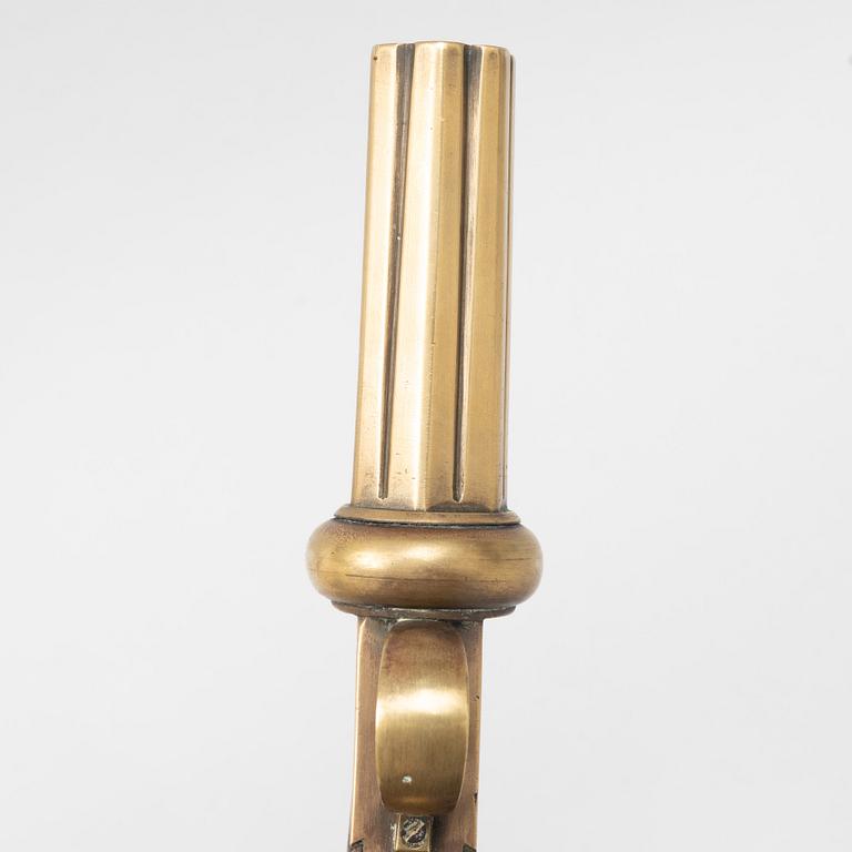 Slaglåsrevolver, svensk, 1800-talets andra hälft.