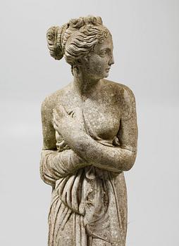 TRÄDGÅRDSSKULPTUR, gjutmassa, 1900-talets andra hälft.