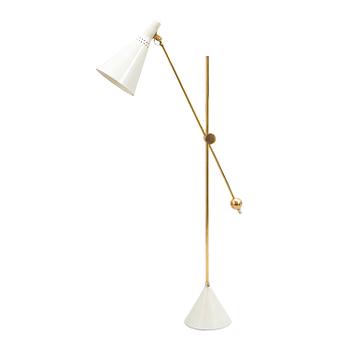 TAPIO WIRKKALA, A mid-20th century 'K 10-11' floor light for Idman, Finland.