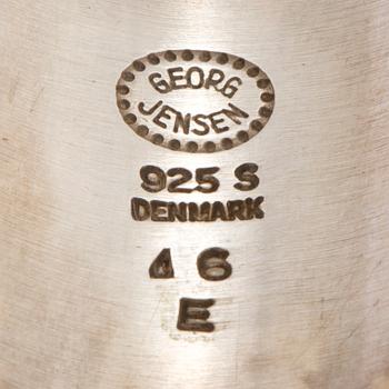 A Georg Jensen ring in silver.