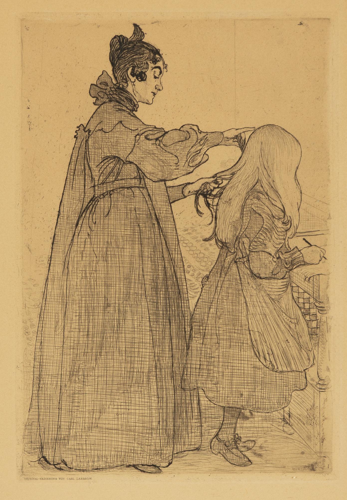 Carl Larsson, "En konstnärshustru".