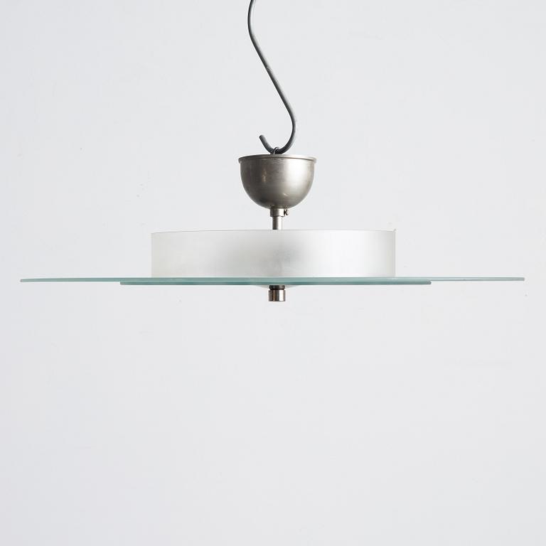 Simon Gate, a ceiling lamp, model "GD 668", Orrefors, 1930s.
