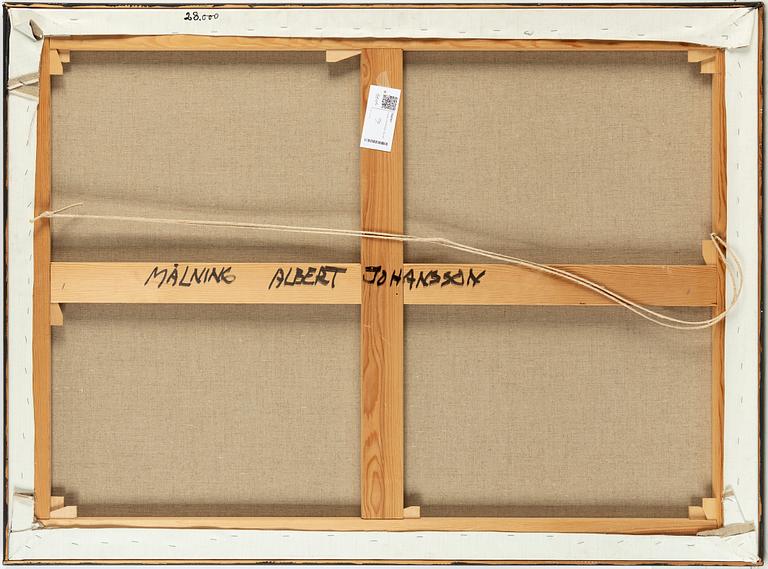 ALBERT JOHANSSON, oil on canvas, signed.