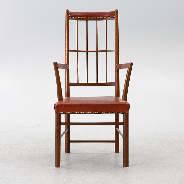 Josef Frank, karmstol, modell 652, Firma Svenskt Tenn.