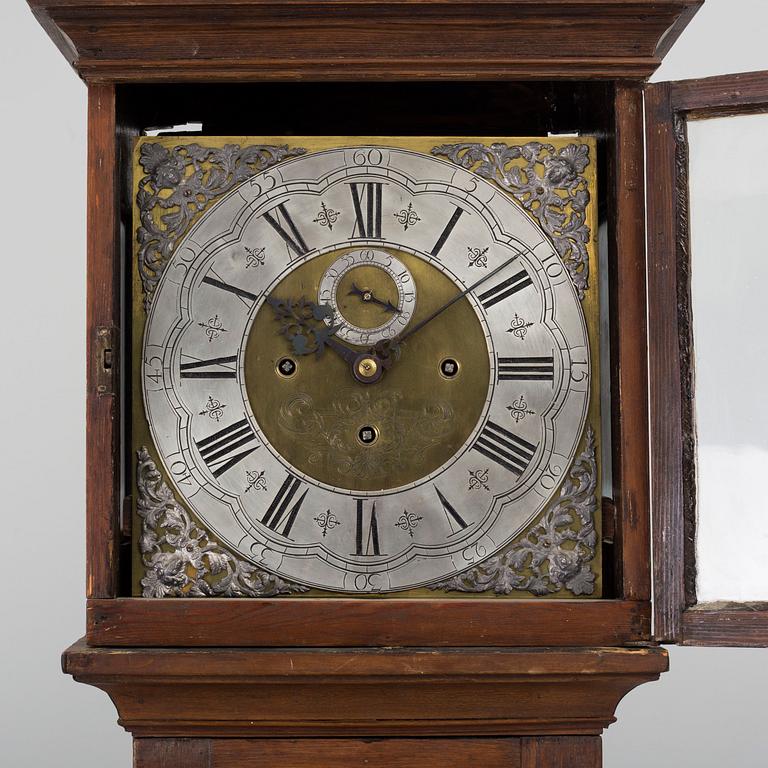 A LONGCASE CLOCK, 19th century.