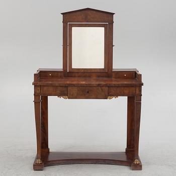 Lorentz Wilhelm Lundelius, dressing table, Stockholm work, Empire, first half of the 19th century.