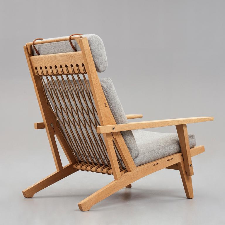 HANS J WEGNER, fåtölj, "GE375" Getama, Danmark, 1970-tal.