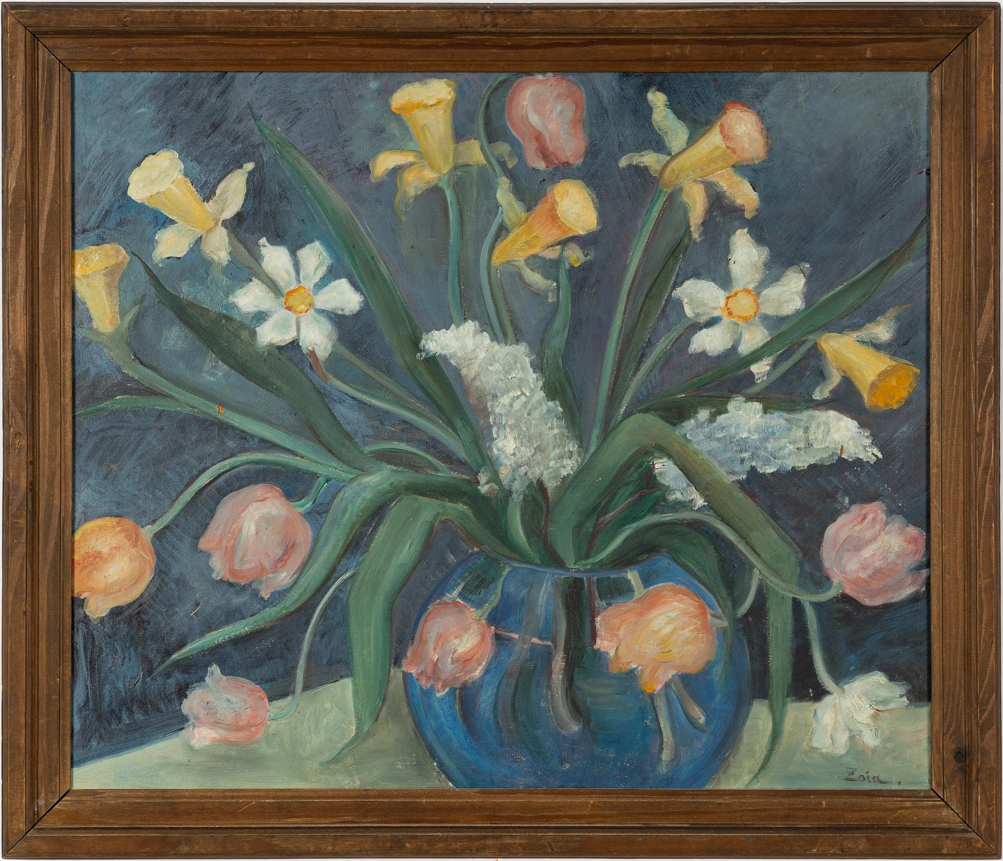 Zoia Krukovskya Lagerkrans, Blomsterstilleben.