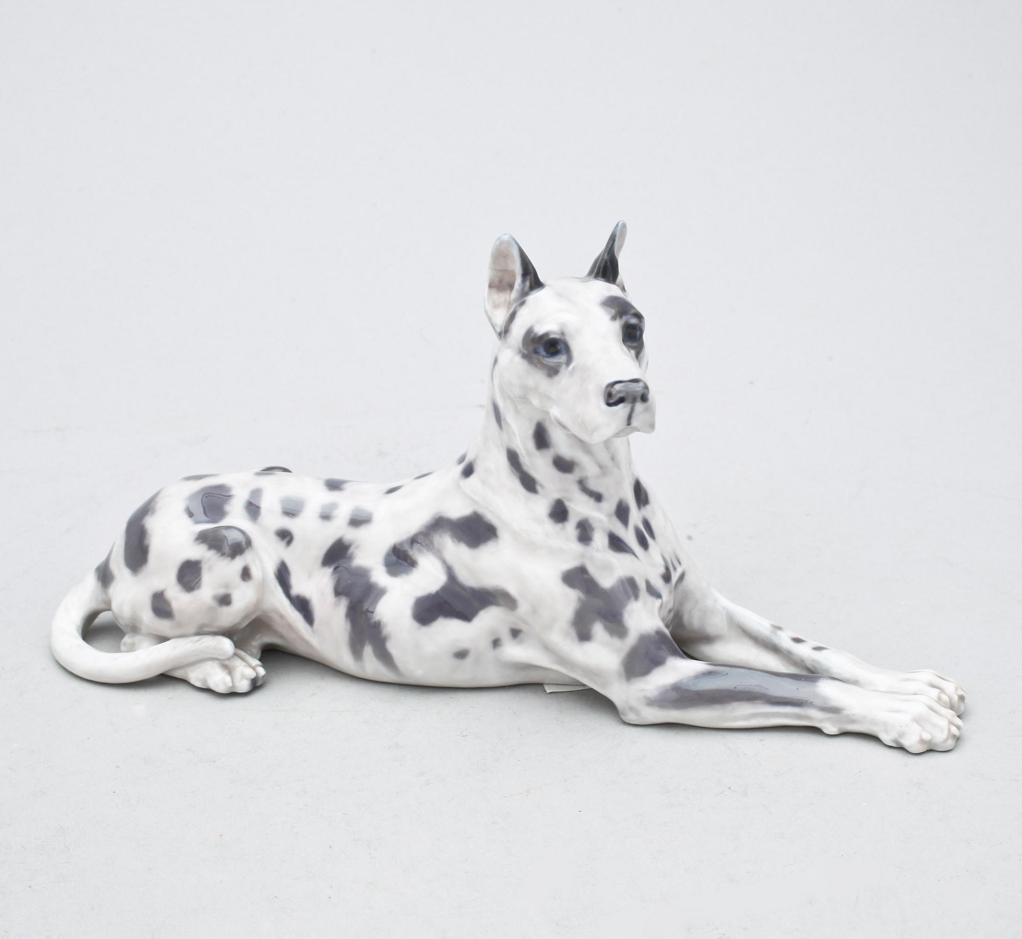 FIGURINER, två st, porslin, Rosenthal resp Royal Copenhagen, 1900-talets slut.