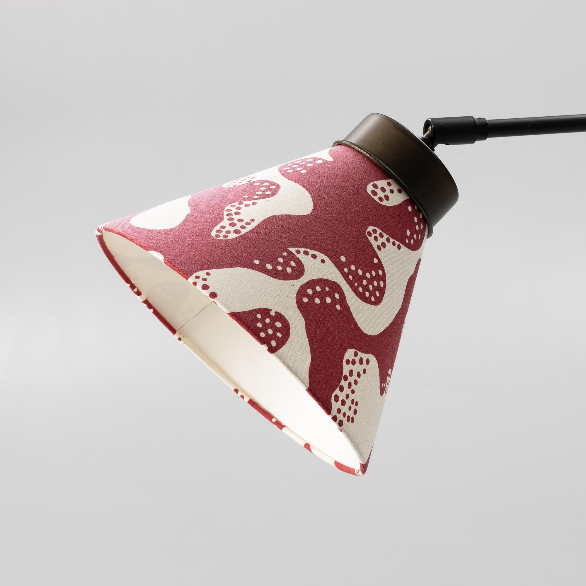 Josef Frank, a model '1840' floor lamp, Firma Svenskt Tenn.