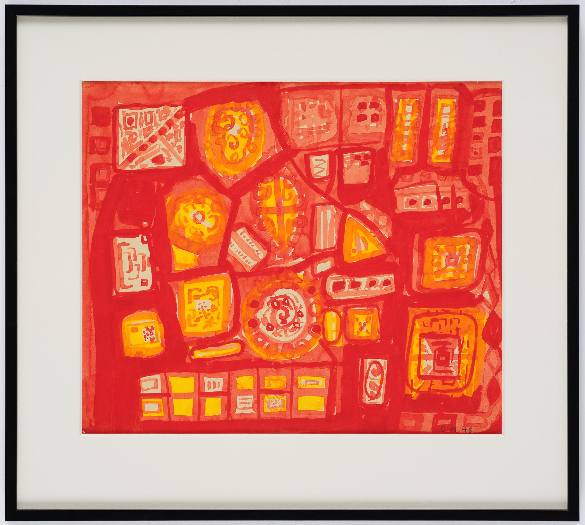 Olivier Herdies, "Röd stad I".