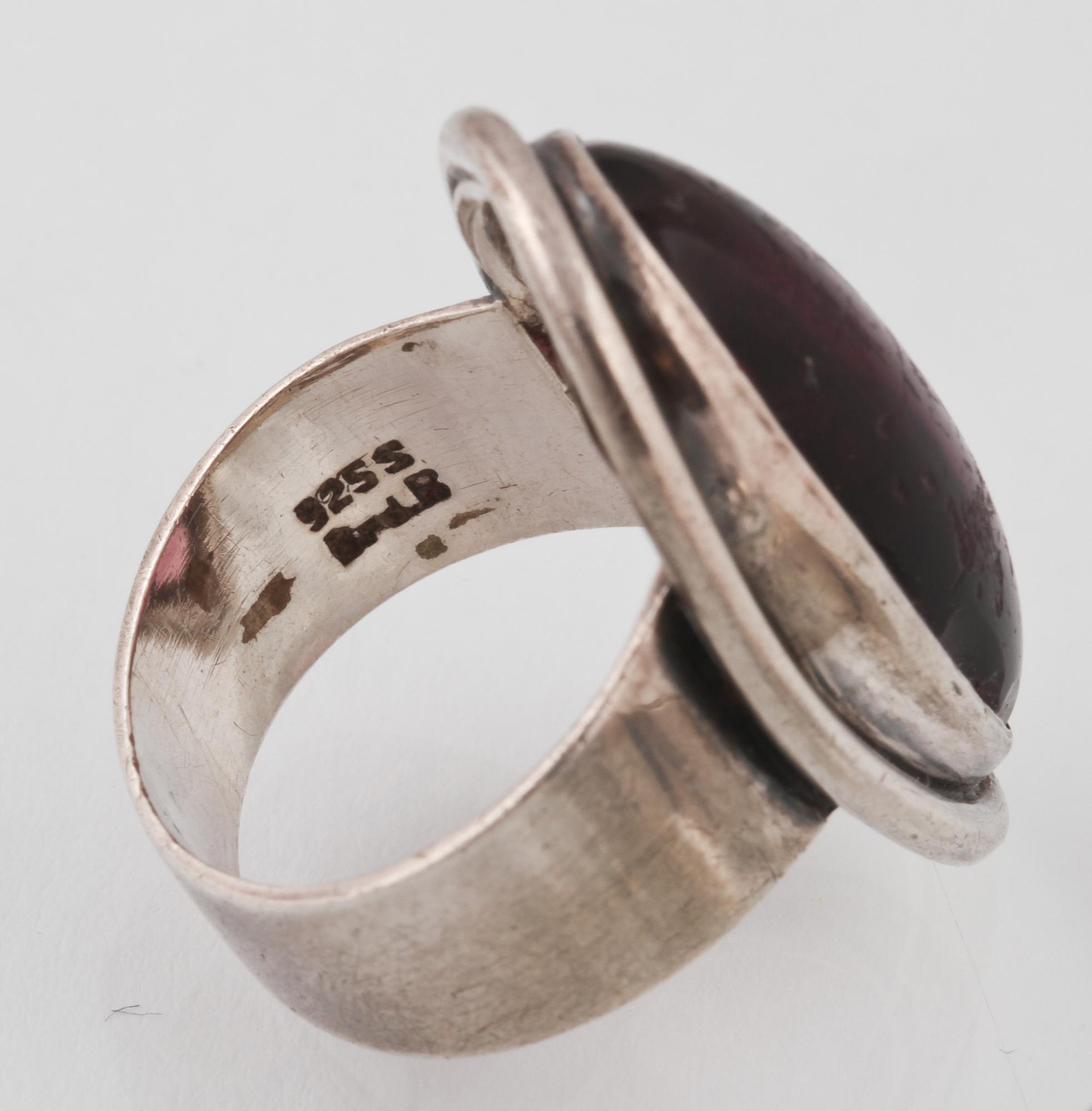 RINGAR, 3 st, silver, delvis danska stämplar. Vikt 19,0 gram.