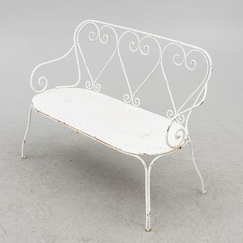 Trädgårdsmöbel, 4 delar, 1900-talets mitt.