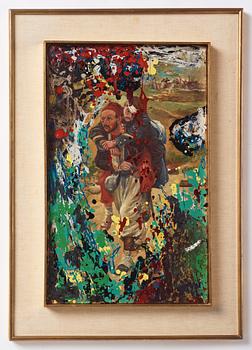 Asger Jorn, "Hero au dos".