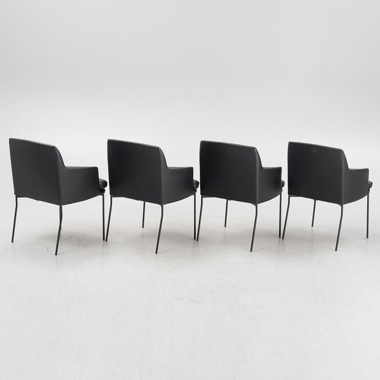 Claesson Koivisto Rune, four 'Montevideo' armchairs, Tacchini, Italy.