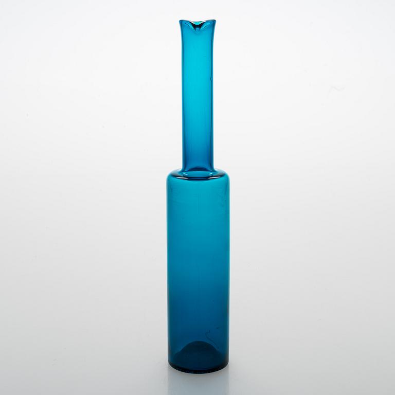 Nanny Still, A glass bottle, model 1734, signed Nanny Still Riihimäen Lasi O.Y.