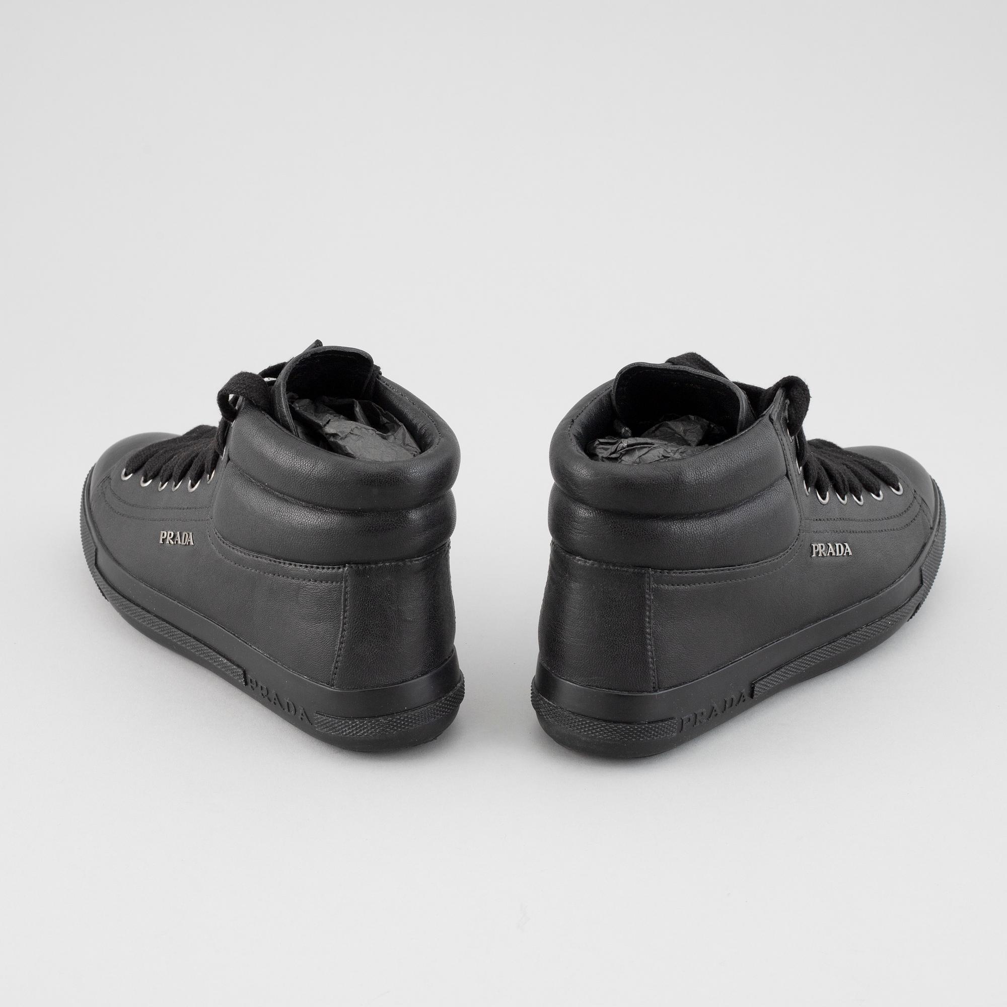 PRADA, sneakers, två par, storlek 35,5.