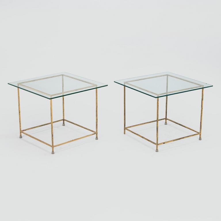 Kaarina Borg, glasbord, ett par, Asko Finland 1960-tal.