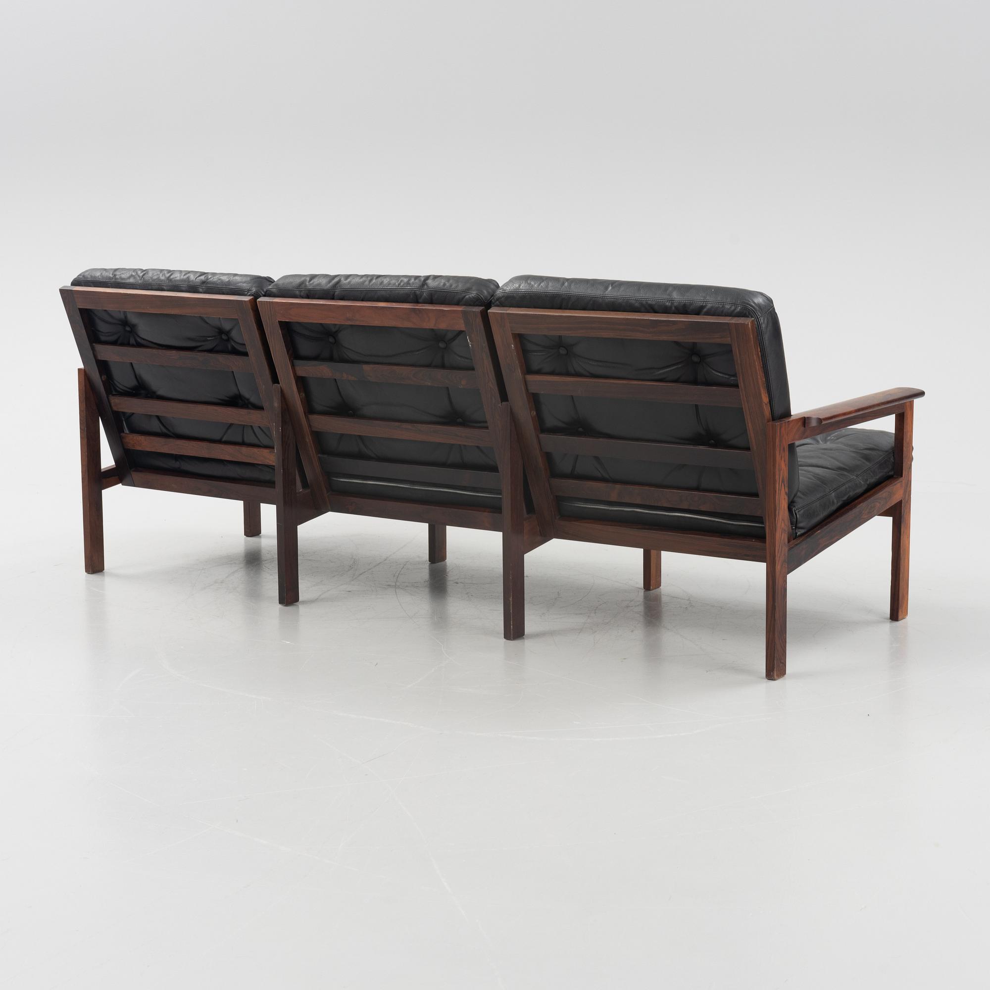 Illum Wikkelsö, soffa, "Capella", Eilersen, 1960-tal.
