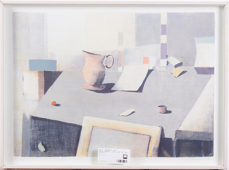 WAHLBERG, ULF. Färglitografi, sign o dat -85. Nr 153/250.