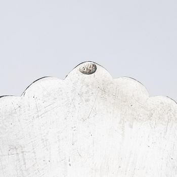 A Persian silver pigeon, the Qajar dynasty (1789–1925).
