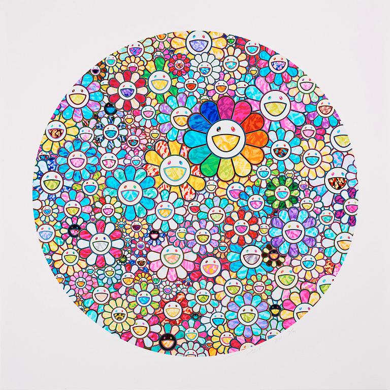 Takashi Murakami, "Thank you for the wonderful destiny".