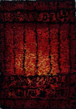 RYA, "Pirkka", Laila Mikkonen, Finland, 1960/70-tal. Ca 160x115 cm.