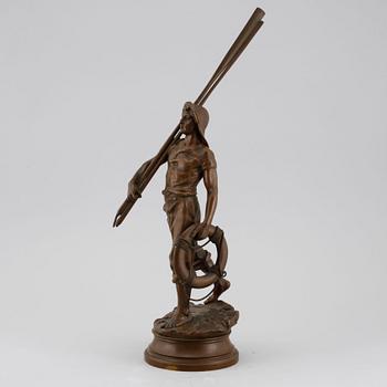 ANTOINE BOFILL, a bronze sculpture, signed.