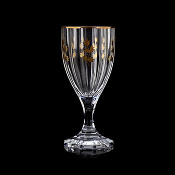 VINGLAS, 12 st, troligen variant av "Lagerberg", Kosta, Design Elis Bergh.