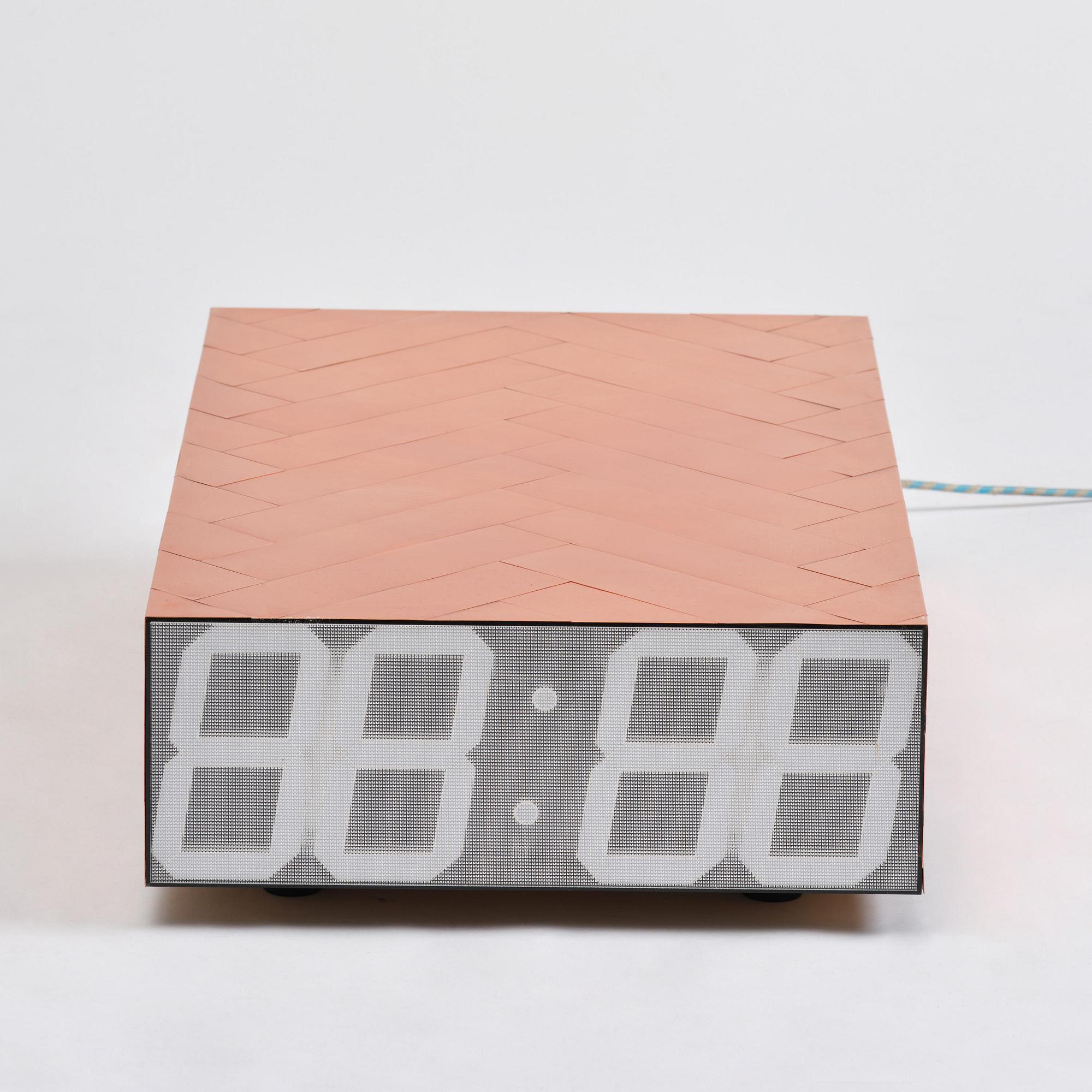 David Taylor, a unique "Floor Clock", Studio Mellösaverken, Sweden.