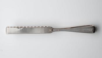 ASPARAGUS TONGS, 84 silver. Karl Ekqvist St. Petersburg 1846. Length 18 cm. Weight 159 g.