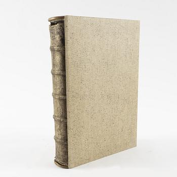 Andra och bästa upplagan av Vesalius’ anatomiska praktverk, 1555.