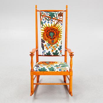 Karl-Axel Andersson, an 'Isabella' rocking chair, Gemla, third quarter of the 20th Century.