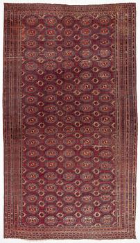 Huvudmatta, antik Tekke Turkmen, ca 545 x 302.
