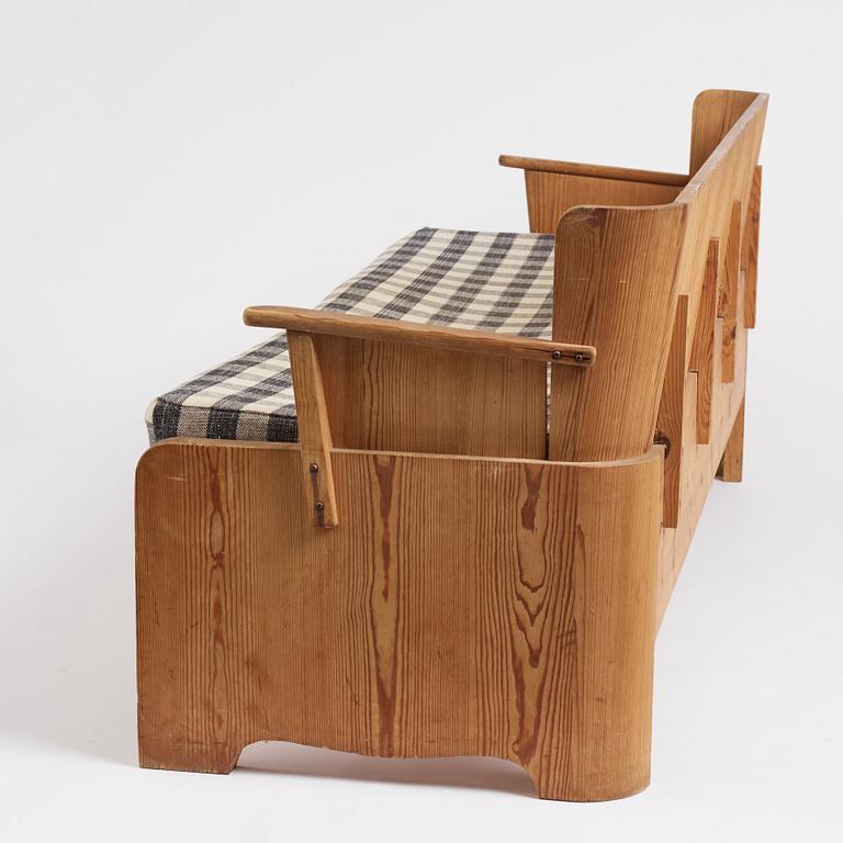 Göran Malmvall, a sports cabin sofa, model "322", Karl Andersson och Söner, Sweden 1940s.